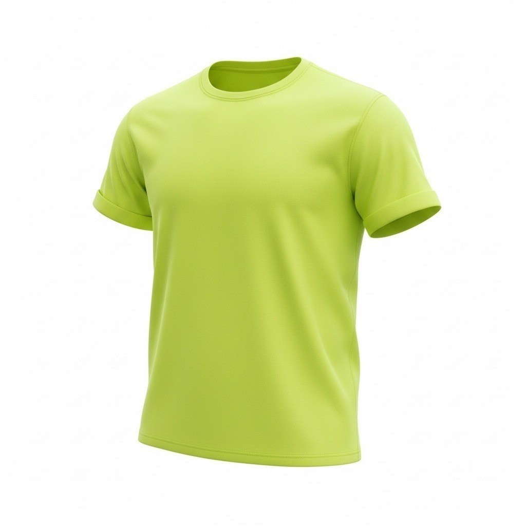 Hi Viz Yellow 4 pack Medium Safety Cotton Blend Summer Workwear Construction gallery