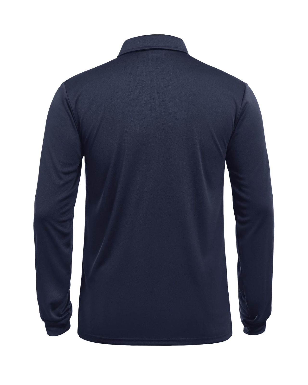 Men's Polo Shirt Quick Dry Performance Lightweight Sports Long Sleeve T-Shirts gallery