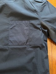MARVY JAMOKE Zip Shoulder 3/4 Sleeve T-shirt (Size: L)