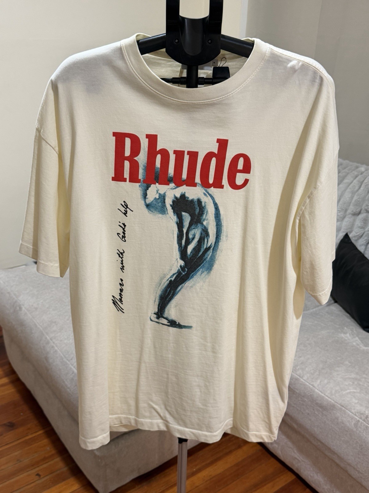 RHUDE Men’s T-Shirt Size XL