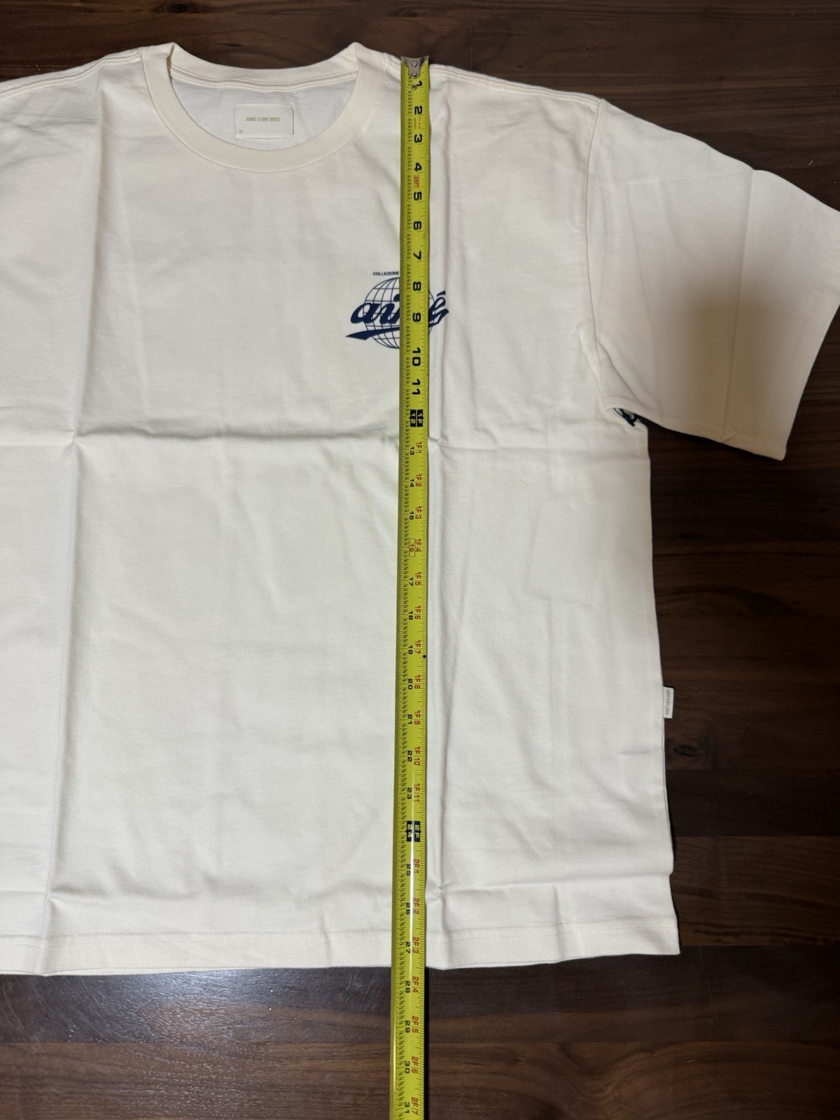 Aime Leon Dore ALD Cycling Logo Tee in Pristine (Cream) Men’s Size XL T-Shirt gallery