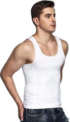 Mens Slimming Compression Shapewear Tank Top Tummy Control Thermal Vest 5 Pack