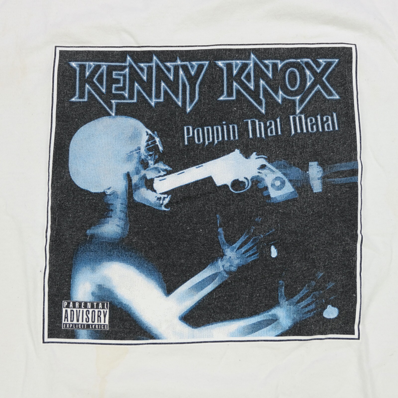 Rare Vintage Kenny Knox Poppin That Metal 2009 Single T Shirt 2000s Rapper SZ XL gallery