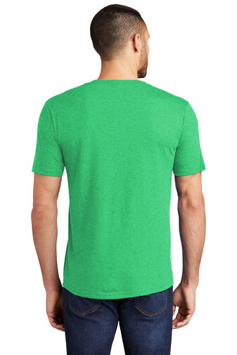 District DM130 Mens Short Sleeve Perfect Tri Crew Neck Stylish T-Shirt gallery