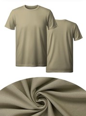 M/5 Pack Men’s Athletic Active Quick Dry Crew Neck T Shirts Running Gym Workout.