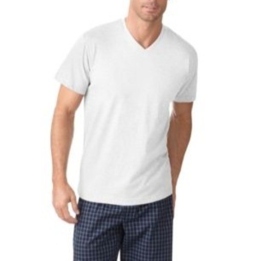 Alfani Mens Short Sleeves Pull On Cotton V Neck Undershirts White Size 2XL NWT gallery