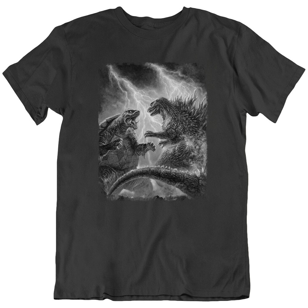 Gamera, fight Godzilla Giant Monster Scary Animal Cartoon T Shirt Tee Gift New gallery
