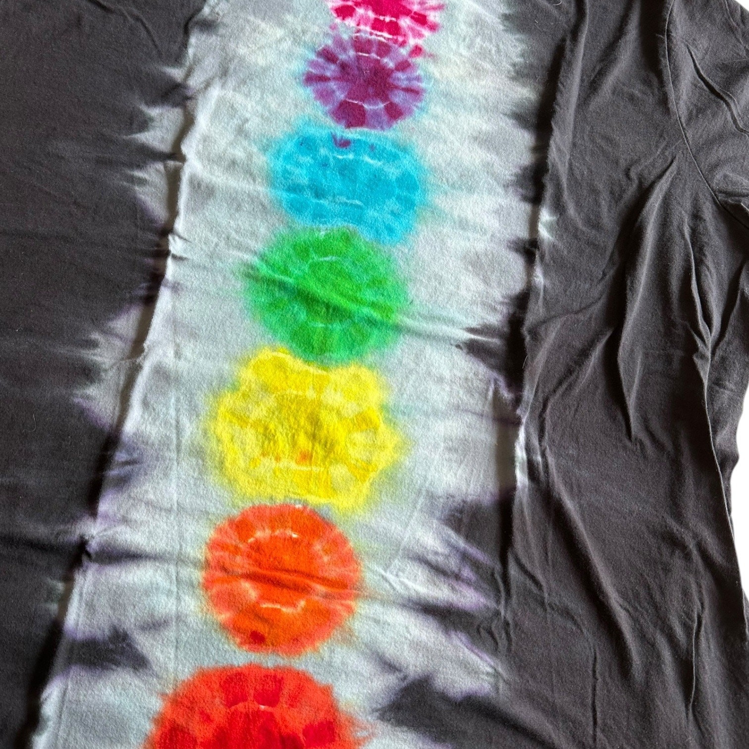 Mens Shirt Size 3XL Handmade Tie Dye Chakra Retro Classic Hippie Unisex Gift NEW gallery