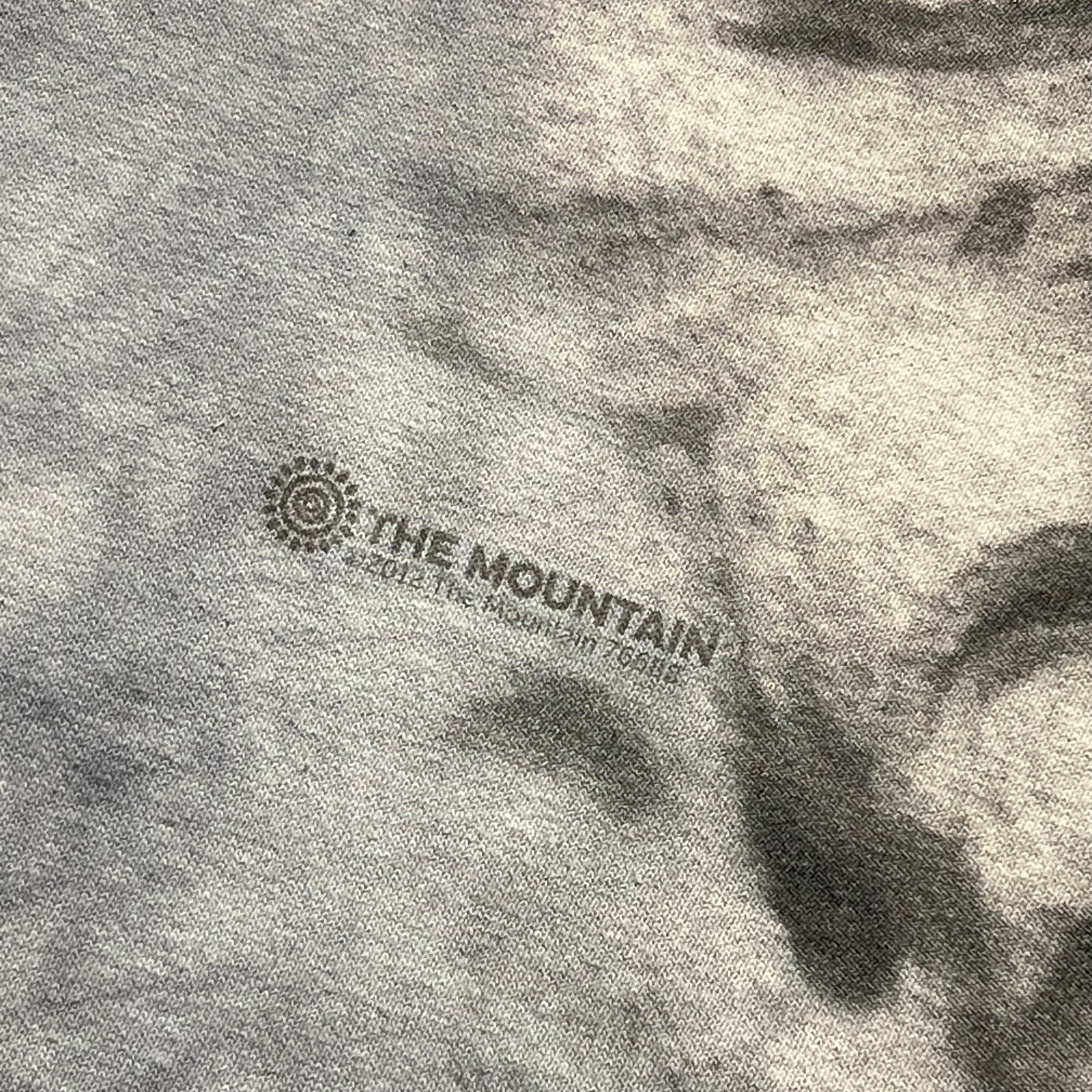 The Mountain Jesus Crown of Thorns T Shirt Mens L Gray Tie Dye Graphic Y2K Tee gallery
