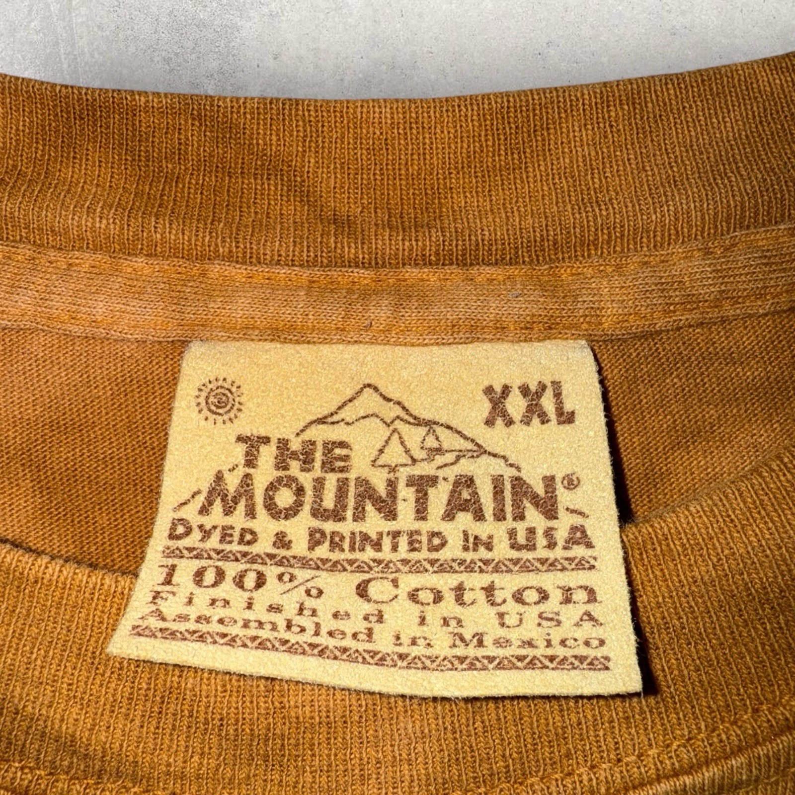 Vintage The Mountain Lion Pride Tie Dye Shirt ©️2001 Dino Paravano 2XL 27”x32” gallery
