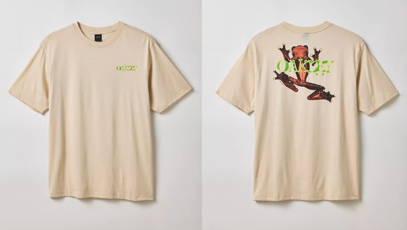 Oakley Stuck On Tee Short Sleeve T-Shirt Mist XXLarge