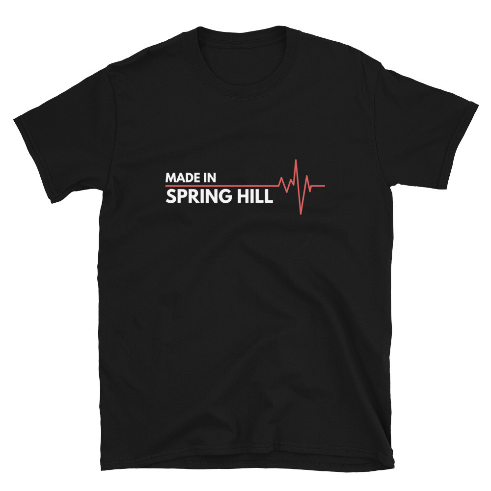Born In Spring Hill Florida USA State Birth Place Cassic Fit T-Shirt
