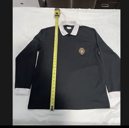 SUPREME SIDELINE L/S POLO RUGBY IN GOD WE TRUST SIZE L LARGE SS16 gallery