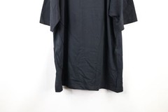NOS Vtg Marithe Francois Girbaud Mens XL Baggy Spell Out Glitter T-Shirt Black