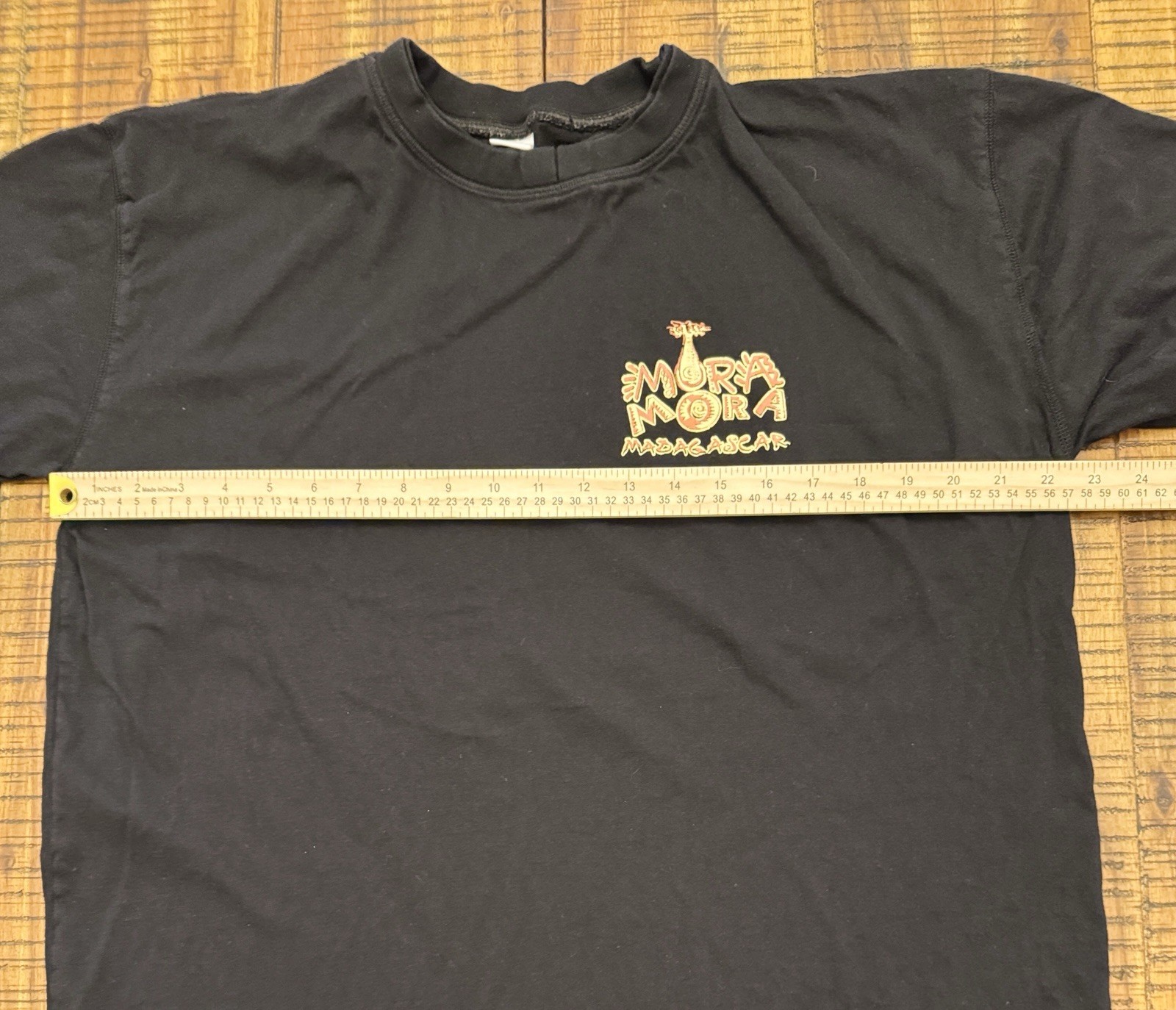 Mora Mora Madagascar Indian Ocean Large Black Tshirt gallery