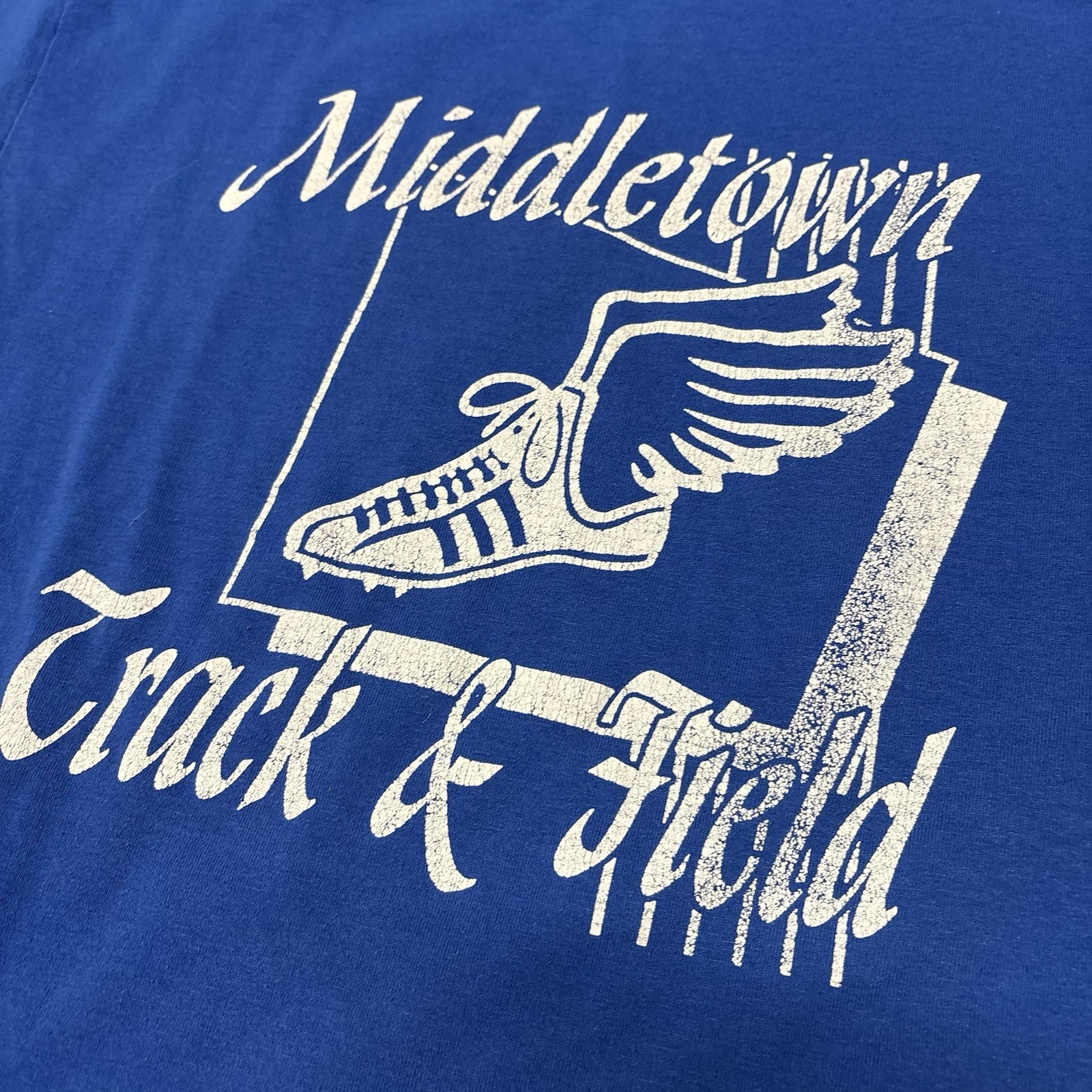 Vintage 90s Y2K Middletown Track And Field High School Shirt Size M gallery