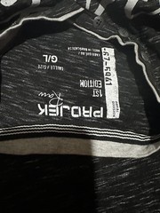 Vintage Projek Raw black size L