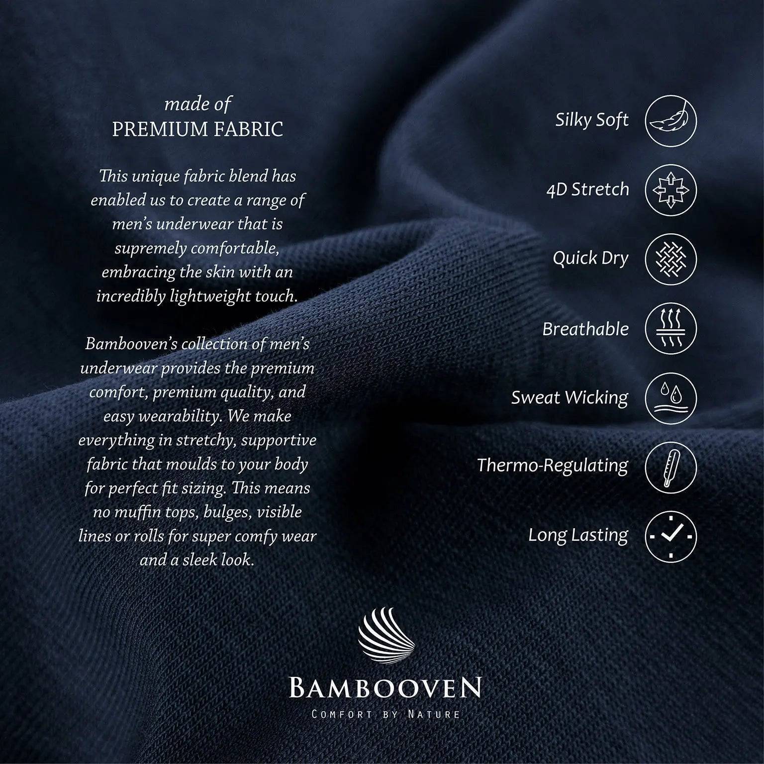 Bamboo V-Neck Undershirt (3 Pack) gallery