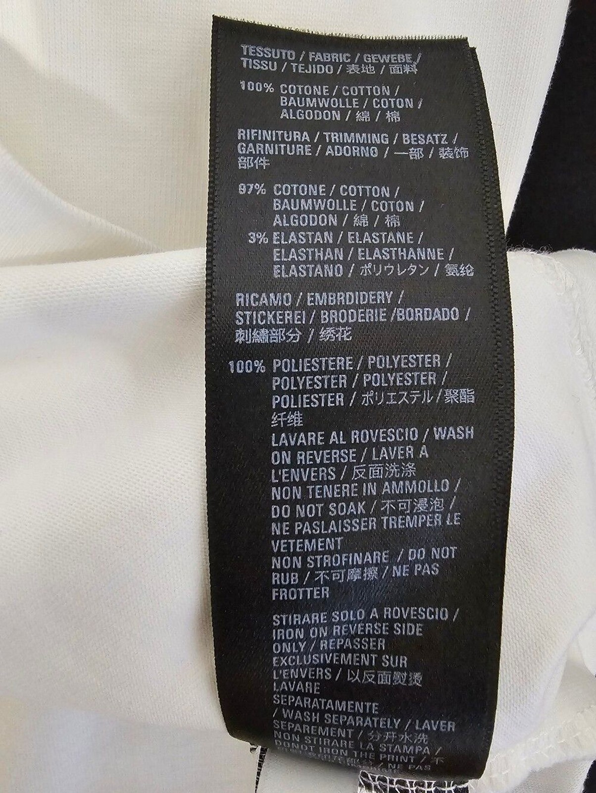 Loewe Embroidered Anagram Logo T-Shirt White Size M Luxury Designer Oversized gallery