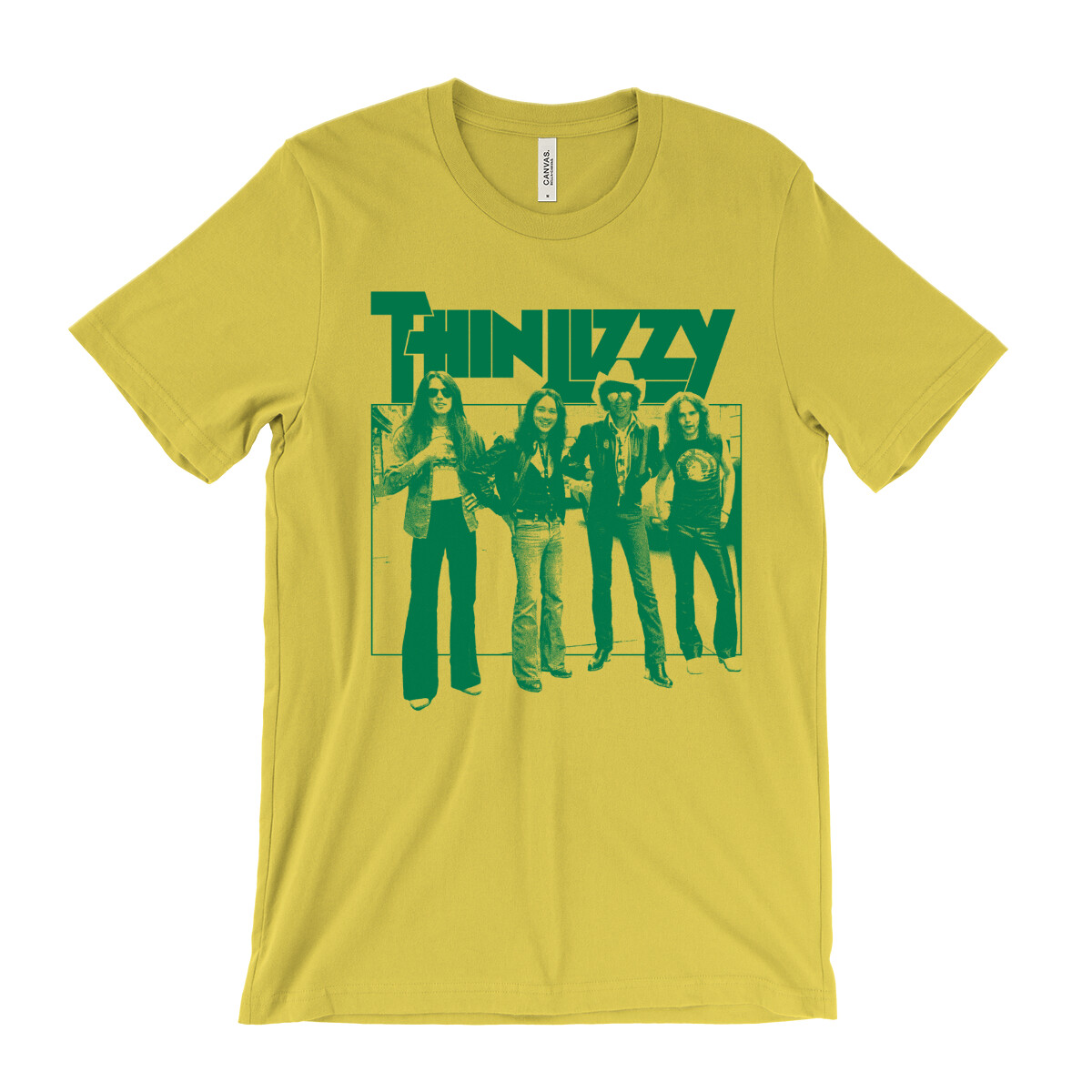 Thin Lizzy T-Shirt - Jailbreak - 70s rock - green design gallery