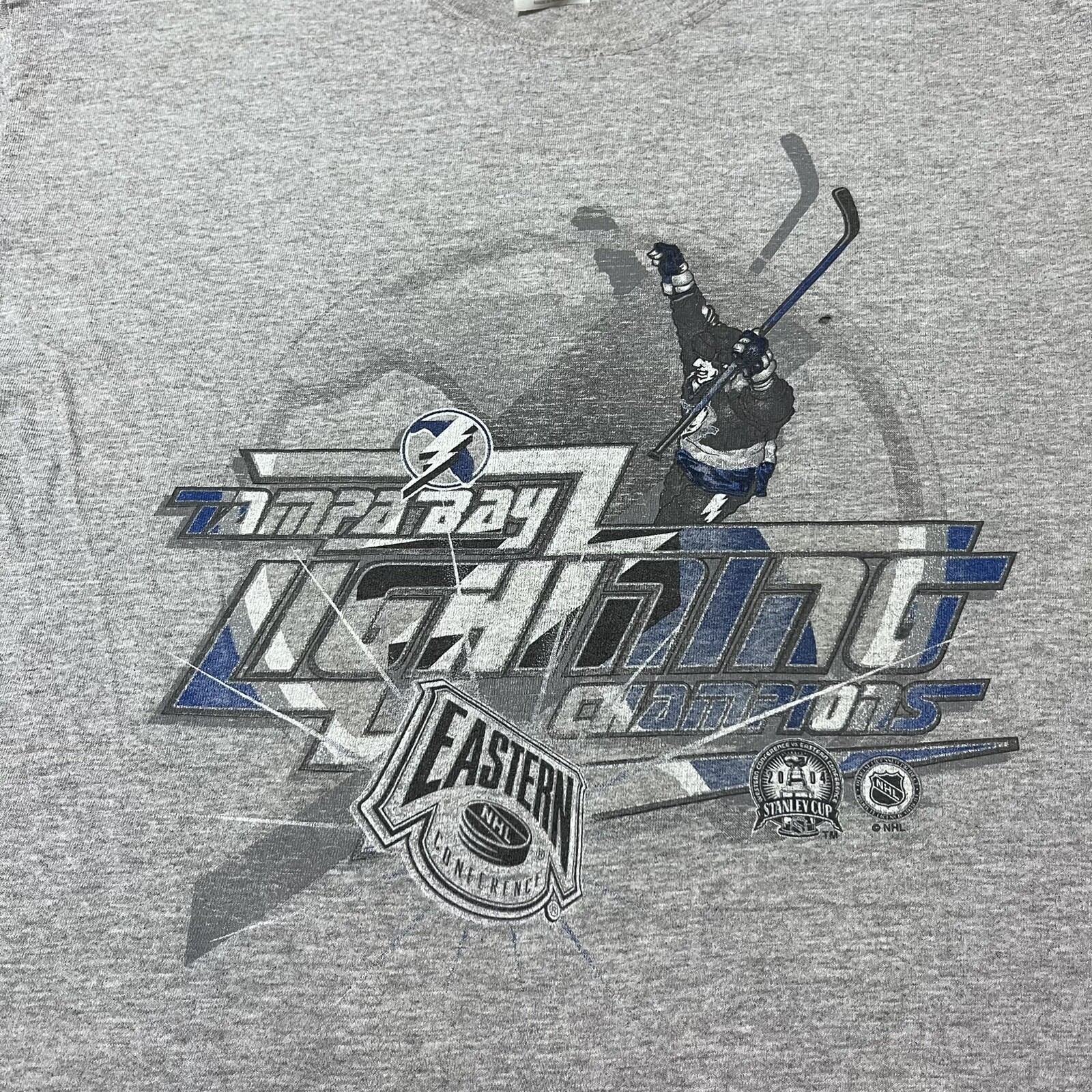 Tampa Bay Lightning Shirt Vintage Hockey NHL Nutmeg Stanley Cup Trophy Champion gallery