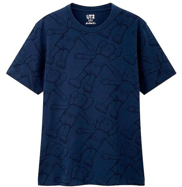 KAWS x UNIQLO, All Over Holiday Print Tee, US Sizing, New with Tag gallery