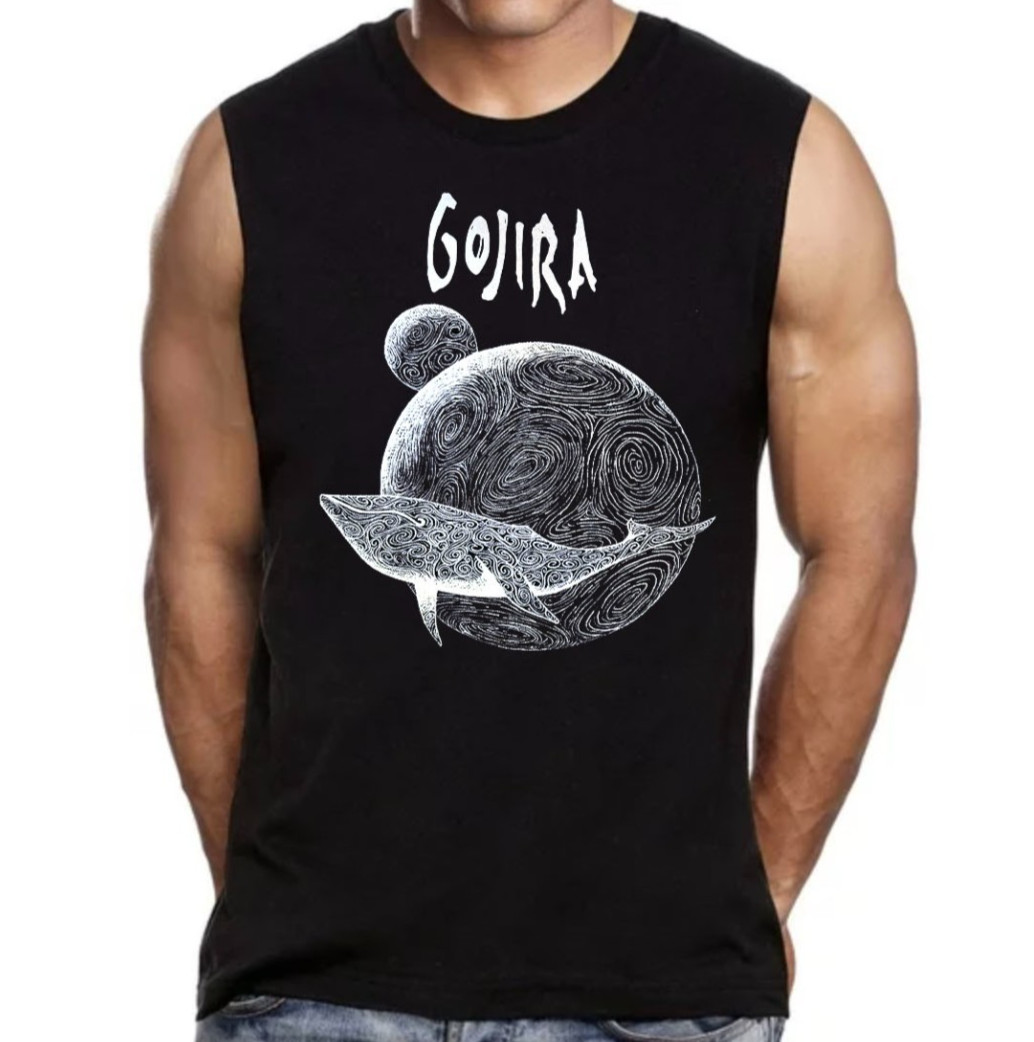 Gojira French Heavy Metal Band Men's Muscle Shirts (Multiple Variations) gallery