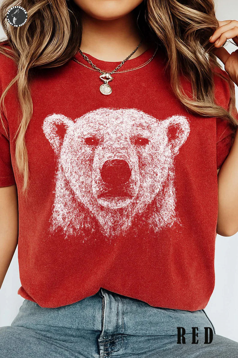 Polar Bear Arctic Wildlife Comfort Tee gallery