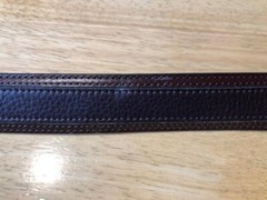 Mens Johnston & Murphy 75-70043 Brown Genuine Leather Belt 38 *