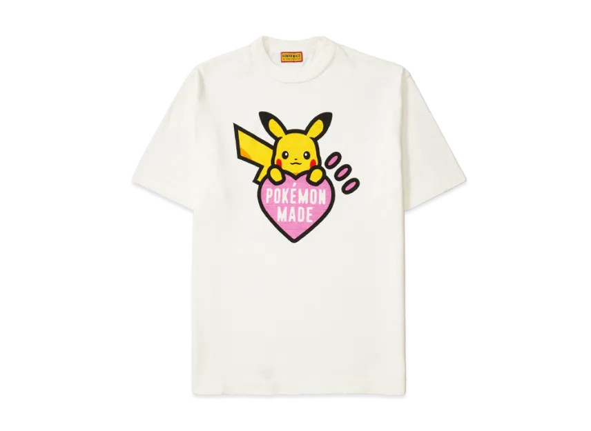 human made x pokemon T-Shirts Harajyuku edition Pikachu Small size gallery