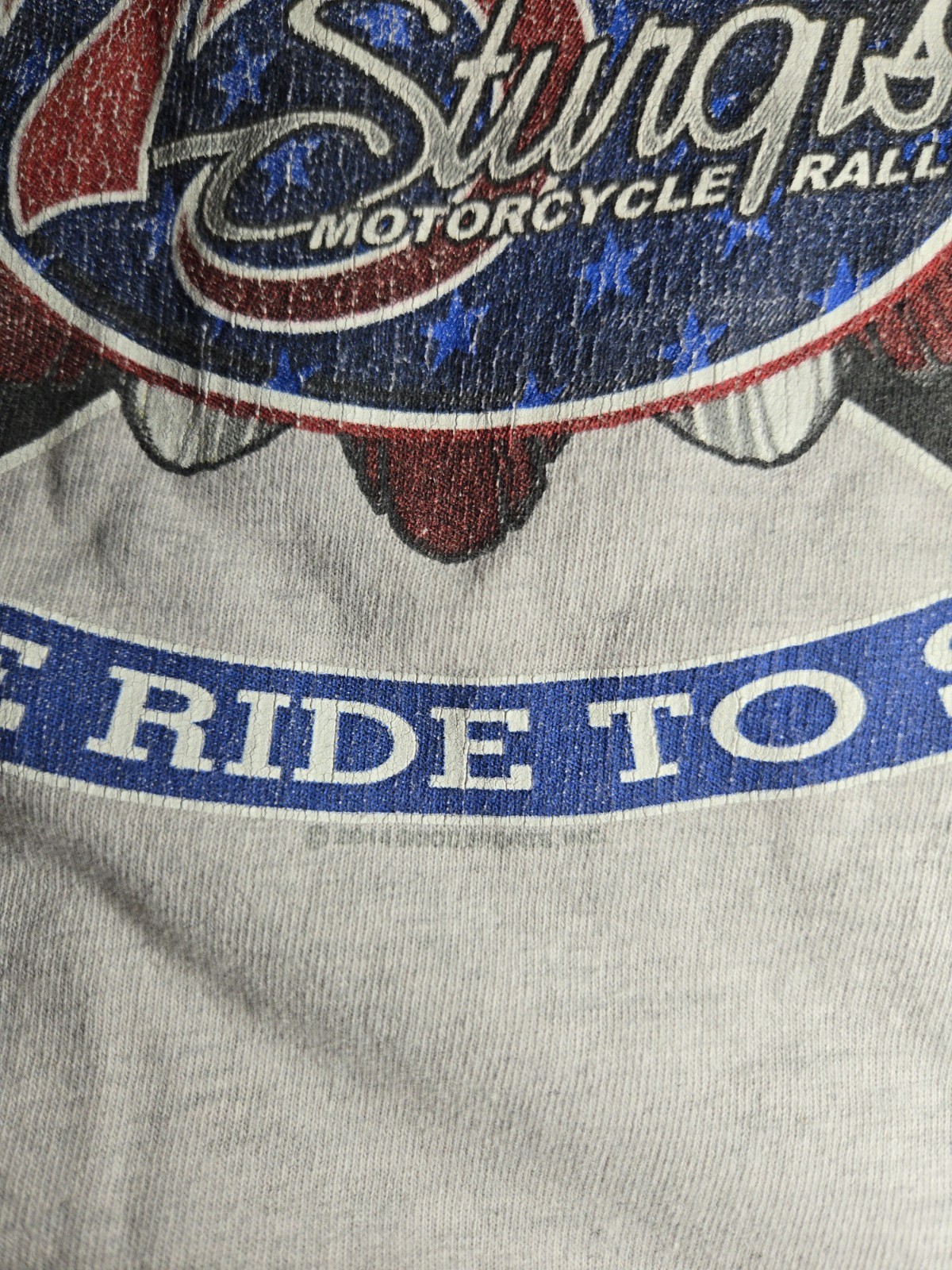 Sturgis 75th Anniversary 2015 Black Hills Rally T-Shirt 2XL gallery