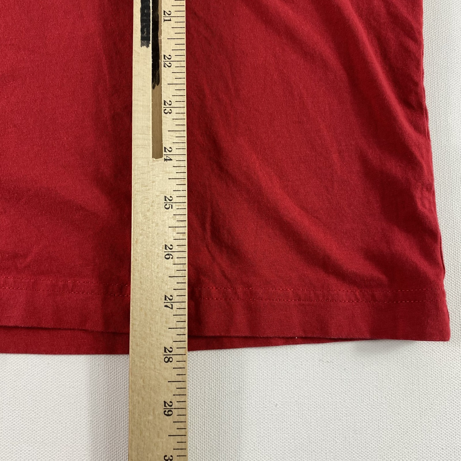 Apple Employee Shirt Mens XL Red Short Sleeve Crewneck Graphic Tee Logo gallery