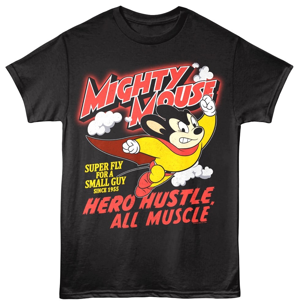 Mighty Mouse Hero Hustle Men's T Shirt gallery