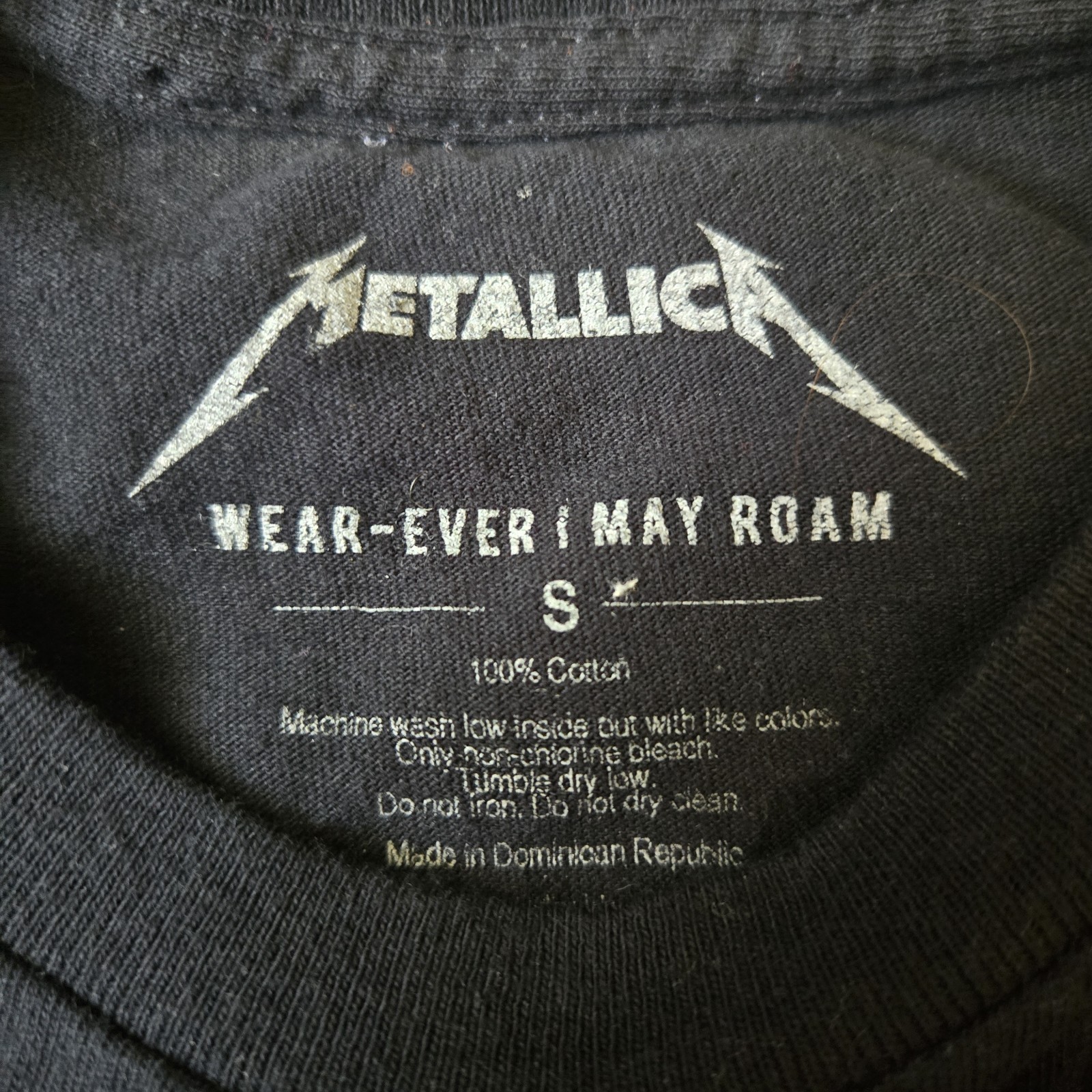 Metallica M72 World Tour 2023 T-shirt SoFi Stadium Concert Small Official Merch gallery