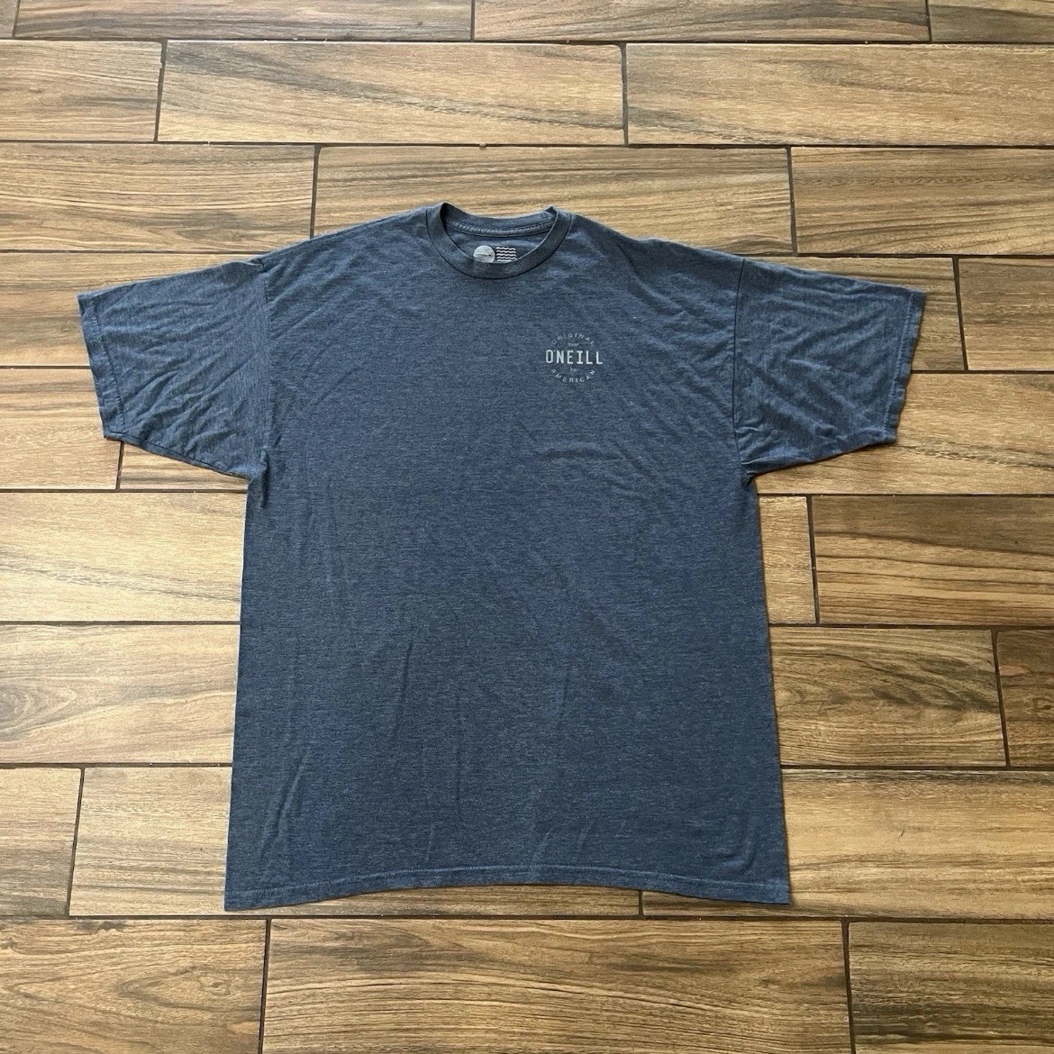 O’Neill Original Surf American Graphic T Shirt Mens XXL Blue Short Sleeve Logo