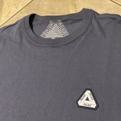Palace Skateboards Tri Ferg Sofar Tee Patch T-Shirt Gray Men’s Size XL