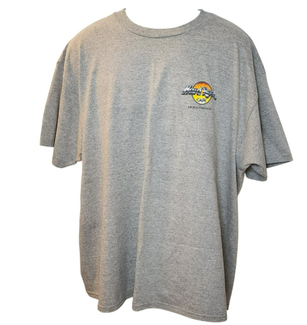Hard Rock Cafe Hollywood T-Shirt XXL 2000 Evolution of Rock Gray Vintage Y2K gallery