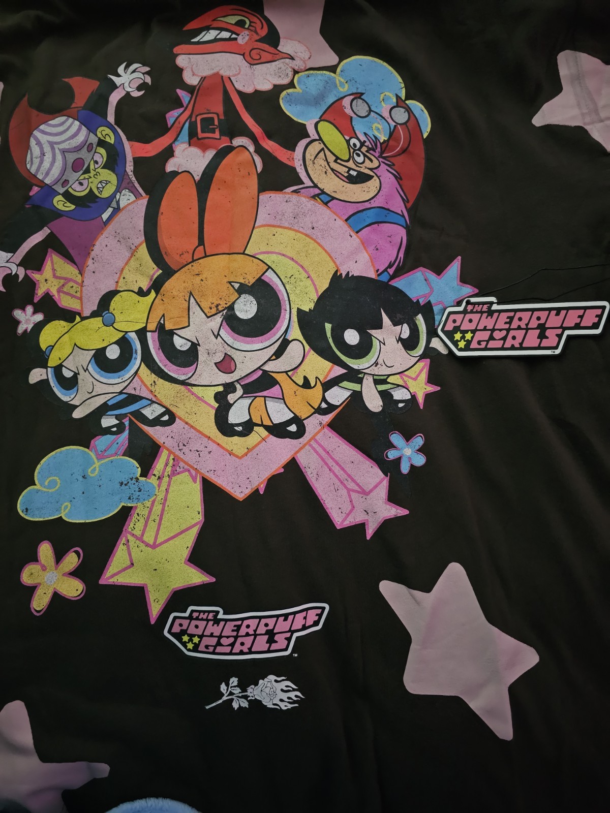 Civil Regime x The Powerpuff Girls Men’s Black Graphic Print Crewneck Tee XXL gallery