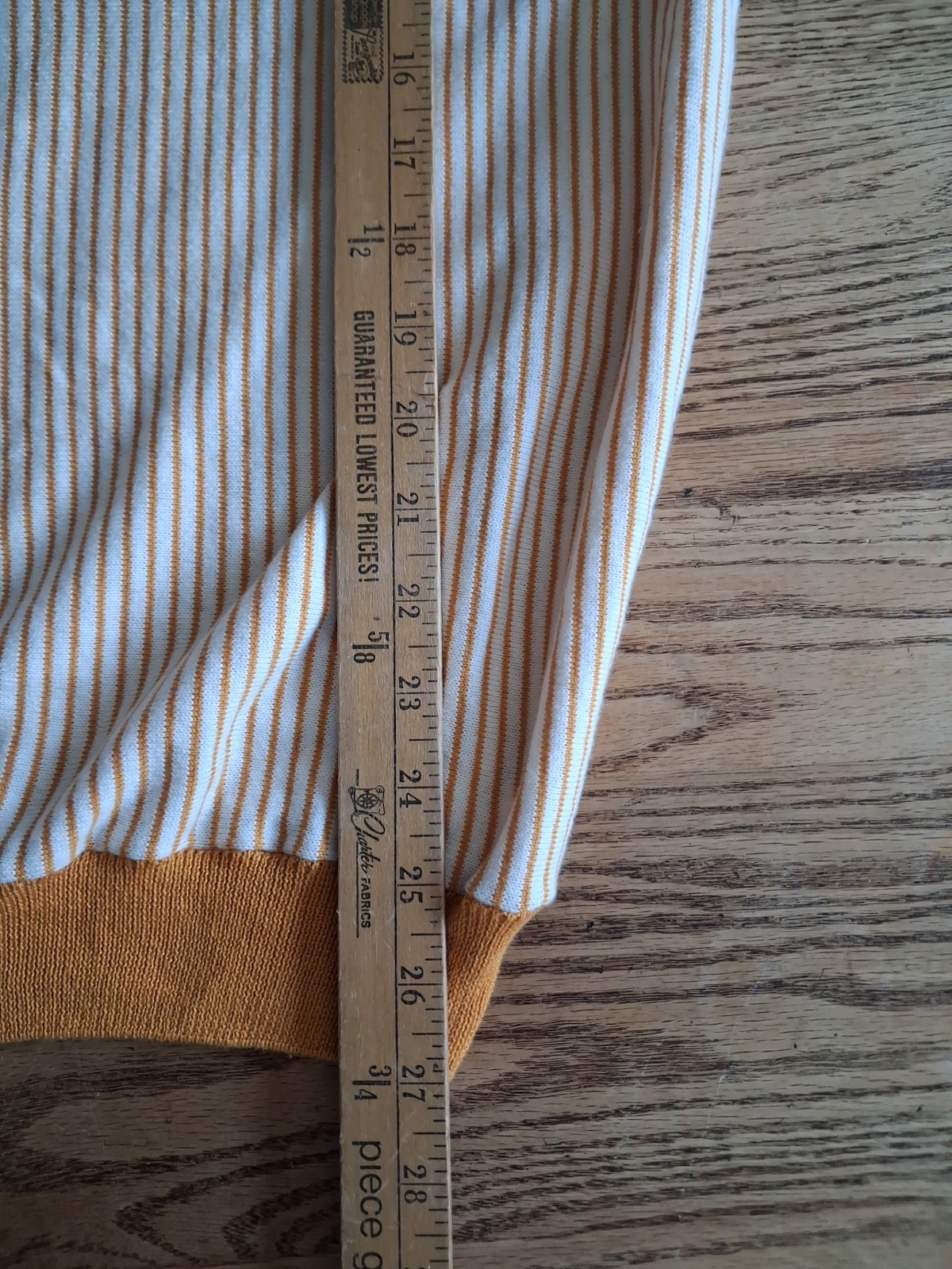 Gabicci Craddock Knit Loose Cotton Blend Green Stripes Mens Sz M gallery