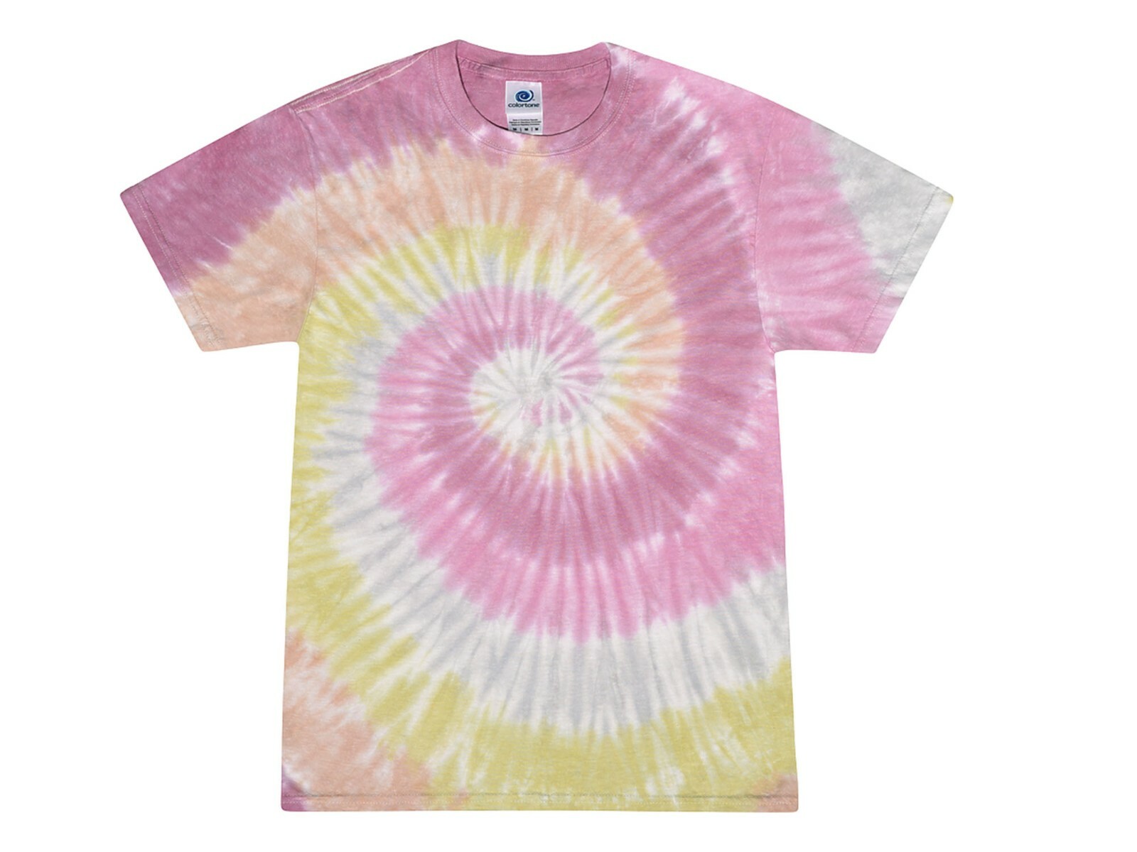 Pick a Multi-color Rainbow Tie Dye T-Shirts 100% Cotton Kids & Adults gallery