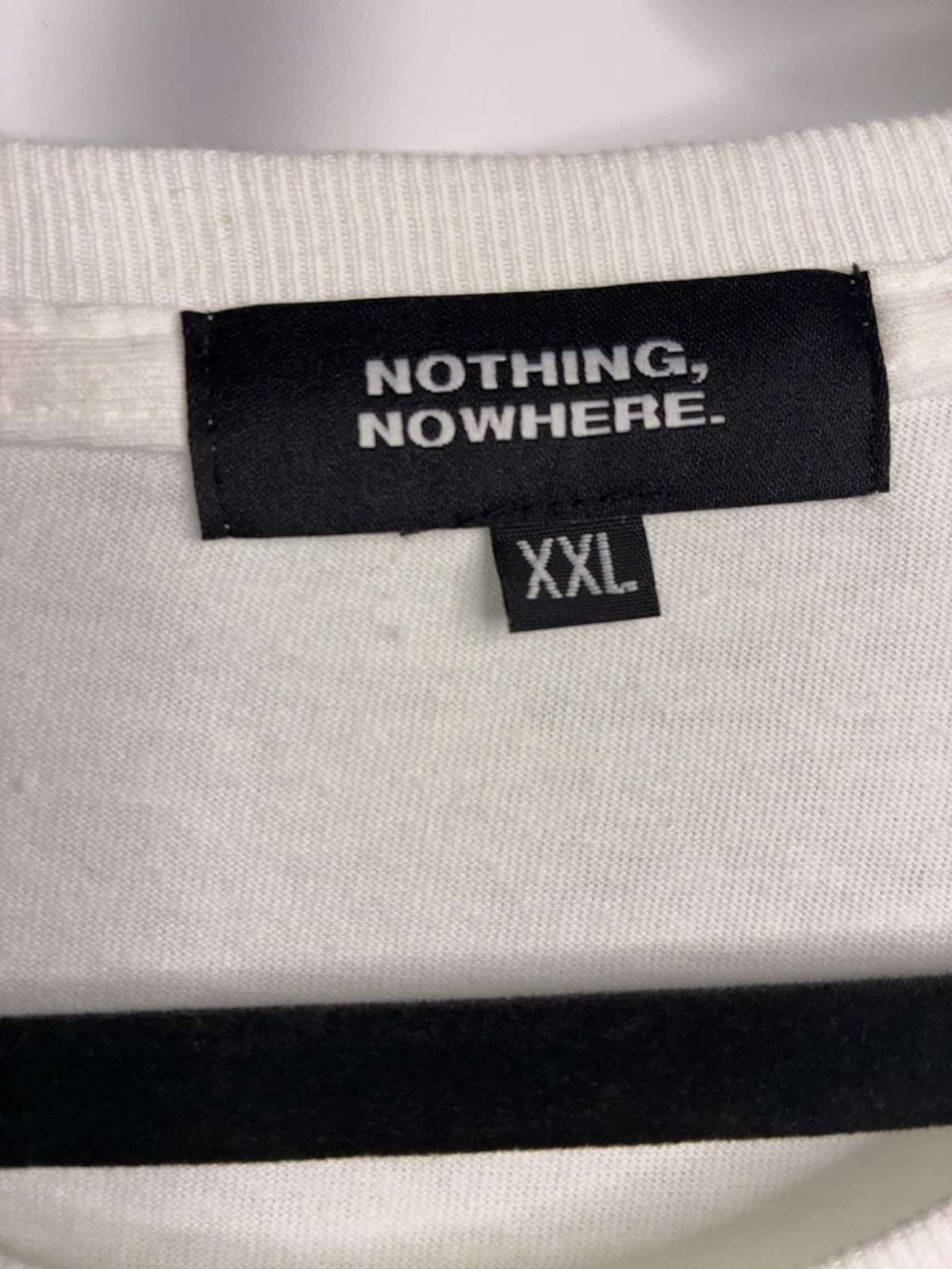 Nothing Nowhere T-shirt XXL White BG Bloodlust Bloodshed Eyes Black Red Graphic gallery