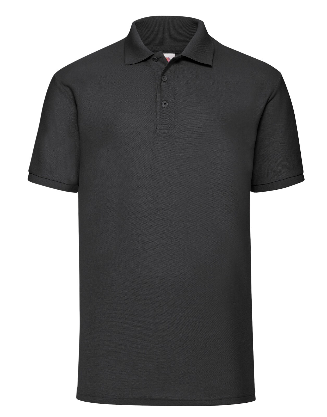 Fruit Of The Loom Mens Short Sleeve Polo T Shirt Plain Easy Care Polycotton Tops gallery