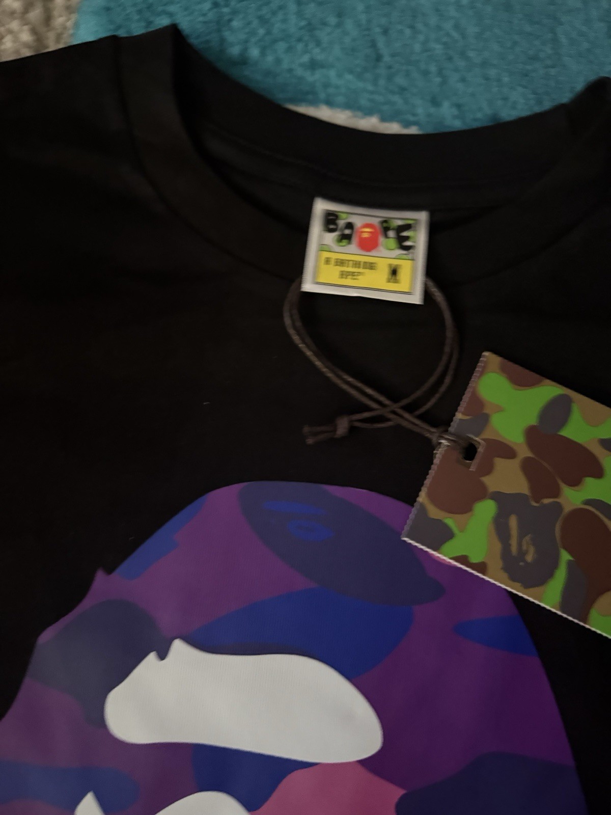 Purple B@pe Shirt Size M Same/next Day Shipping Guarantee ✈️ gallery