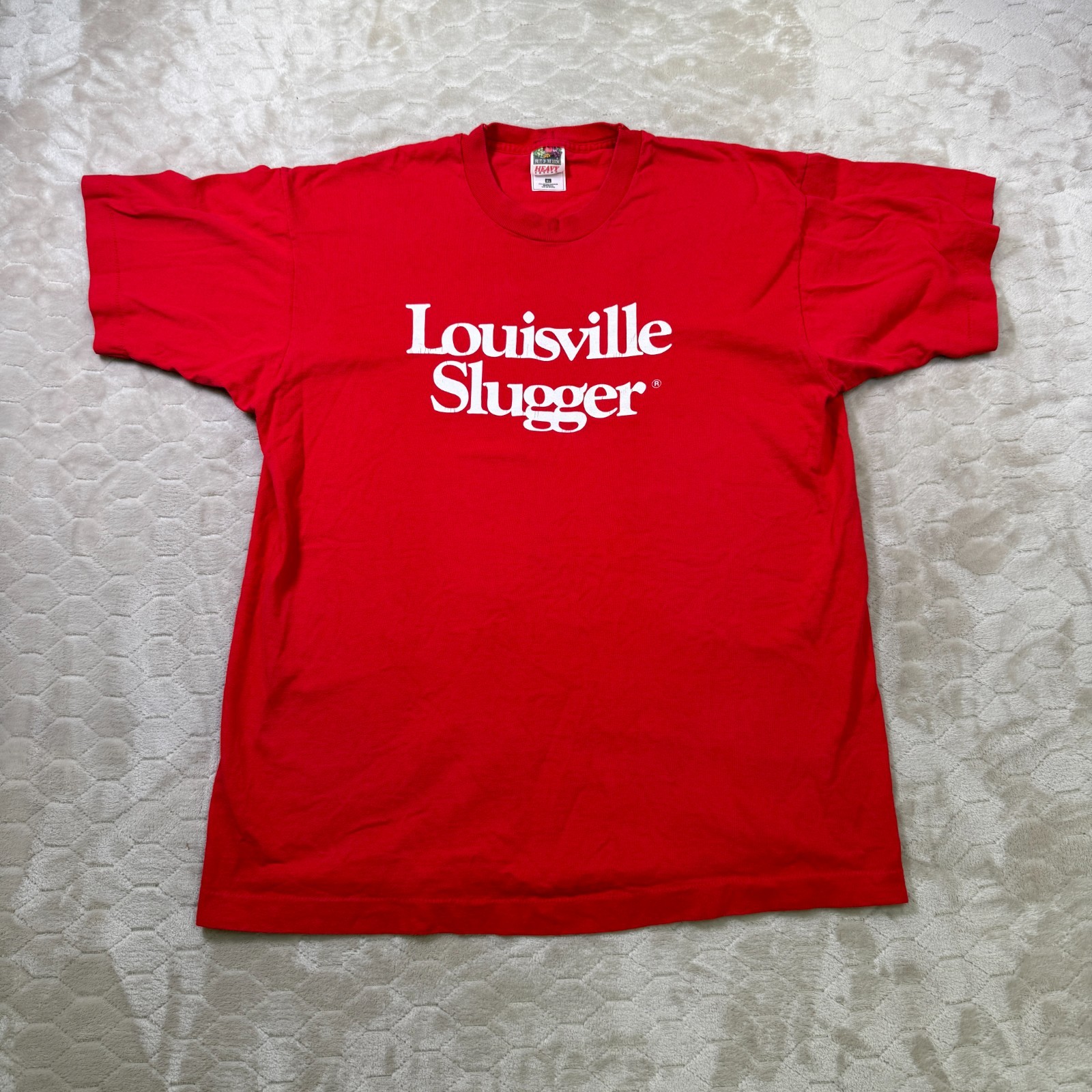 VTG 90s Louisville Slugger Shirt Sz XL Baseball Logo Single Stitch USA Made gallery