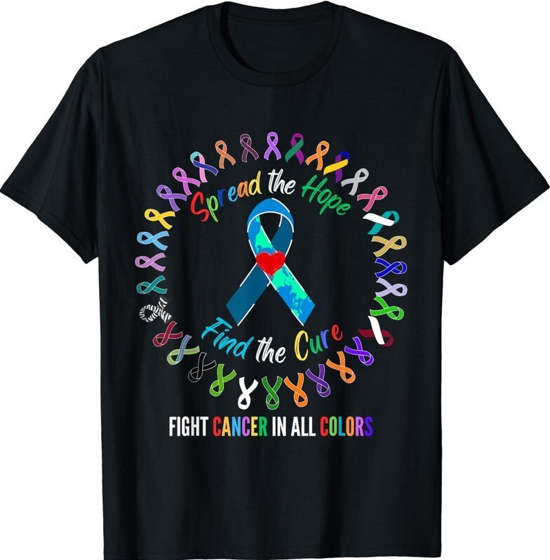 All Cancer Matters Survivors Awareness Fight Ribbon Unisex T-Shirt gallery