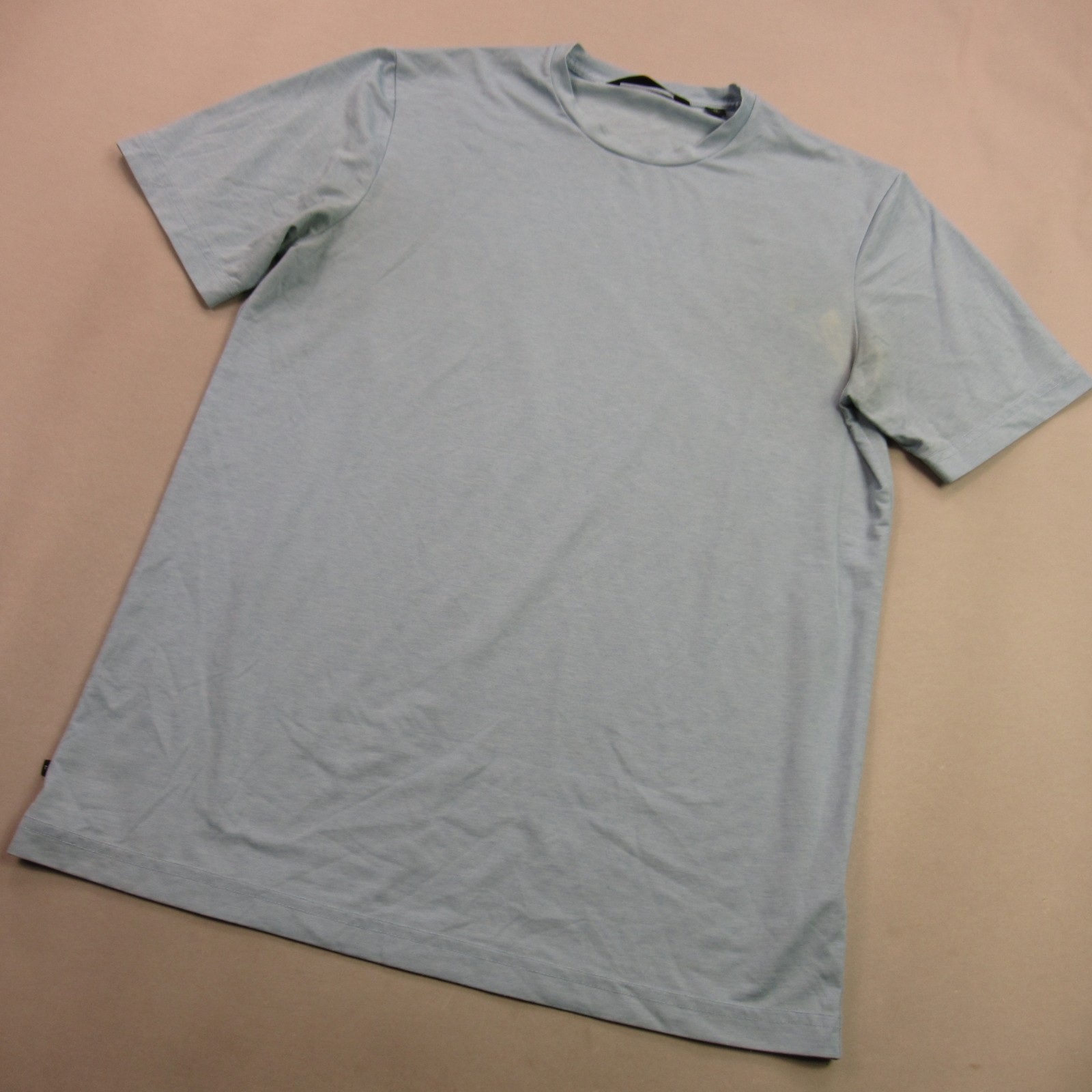 Travis Mathew Shirt Mens Medium Short Sleeve Crew Neck Blue Casual gallery