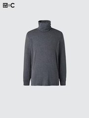 UNIQLO :C HEATTECH Extra Warm Cashmere Blend Crew Neck T-Shirt 6 Colors Men