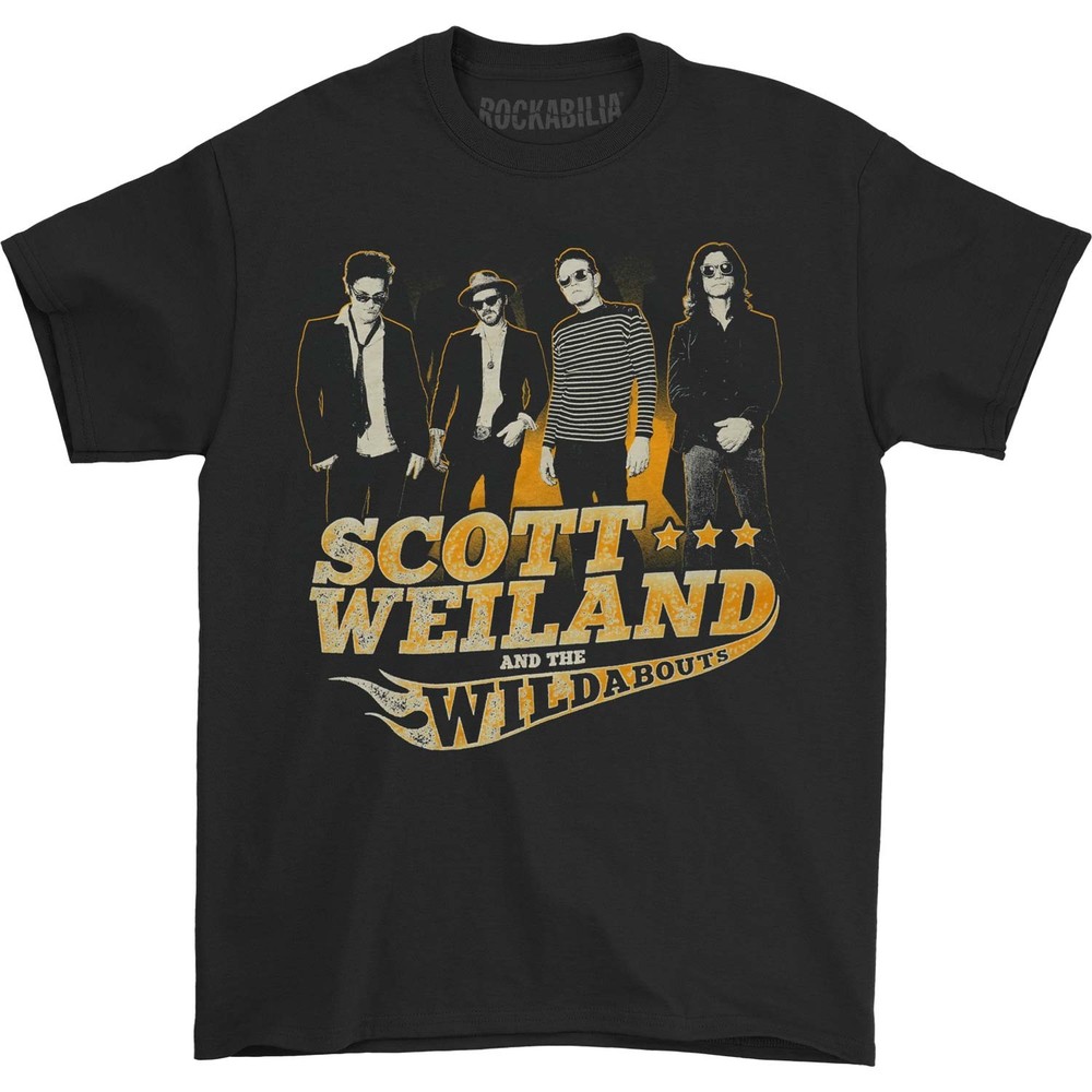 Men’s Scott Weiland T-shirt Medium Black