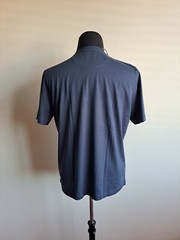 NWT Left Coast Tee Men’s Short Sleeve Pima Cotton Navy Blue T-Shirt Top Size M