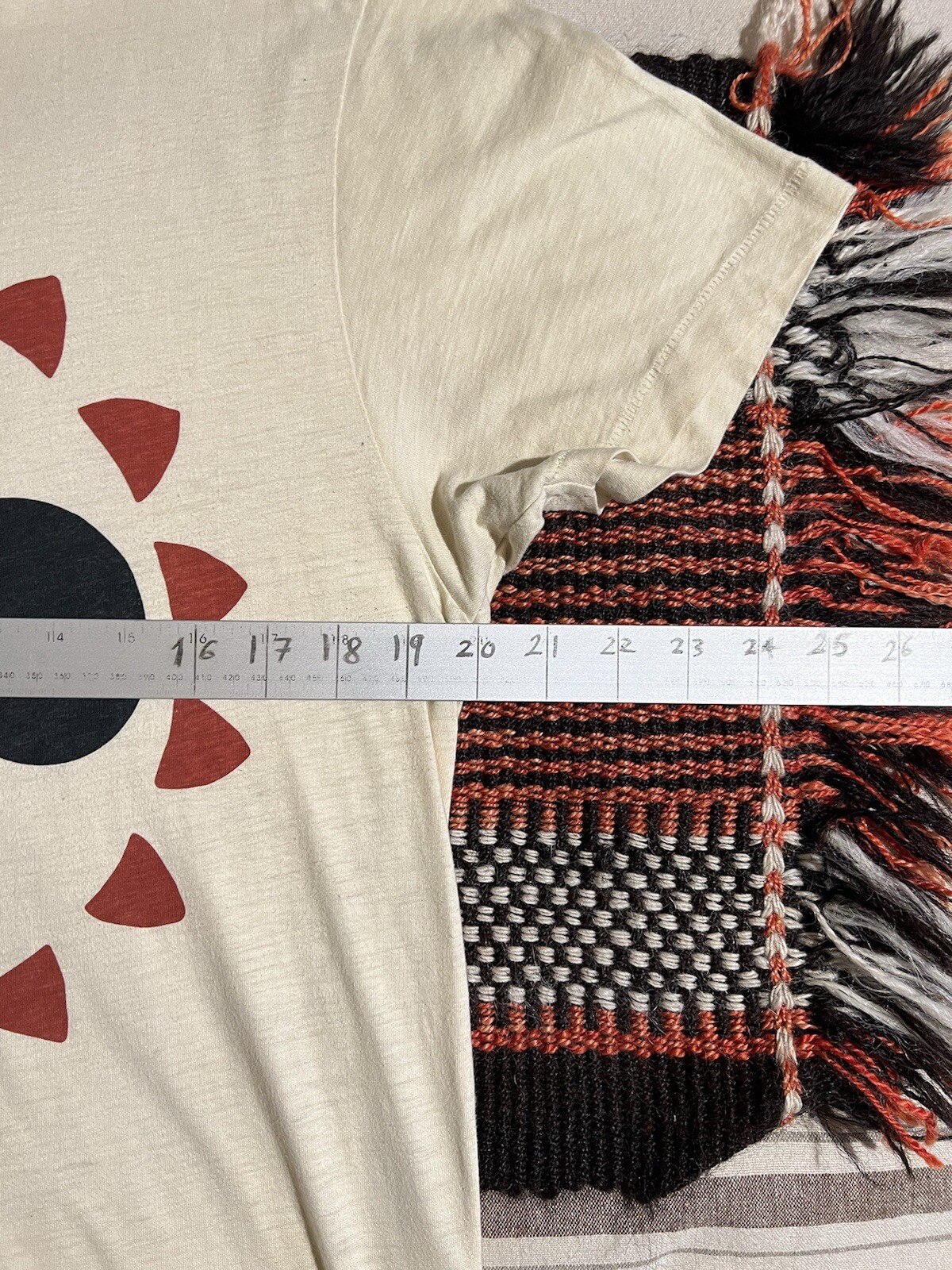 Levis LVC T-Shirt M 60's Vintage Clothing Single Stitch Graphic Navajo S Western gallery